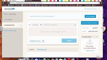 Remind 101 Tutorial for Teachers