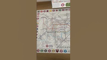 How to complete London Underground metro map puzzle 1000 pieces and proudly show it step by step...