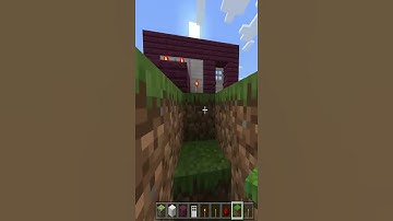 Simple code lock for doors - Minecraft Tutorial
