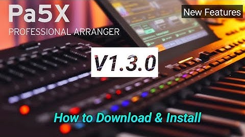 How to Upgrade Korg Pa5X V.1.3.0 | Korg pa5x update installation tutorial