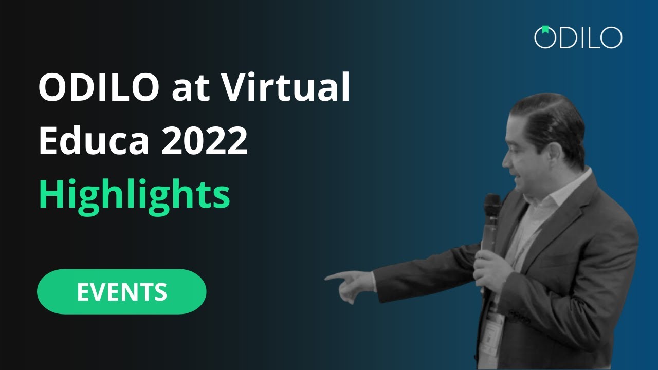 Highlights | Virtual Educa 2022 | Events & Webinars | ODILO - YouTube