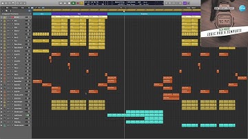 Logic Pro X Template 90 min ( Tech House ) #logicproxtemplate #logicprox #logicpro