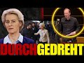 Blitzmeldung eu  politiker fhrt van der leyen in parlament vor  