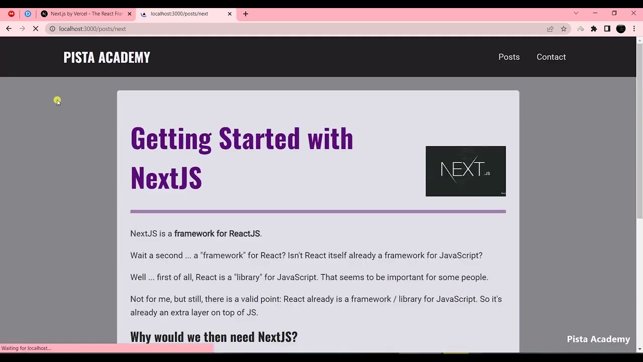 آموزش Next.js - جلسه پنجاه و نهم
