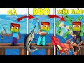 MINI GAME : CUỘC THI SỞ HỮU CẦN CÂU VIP ** THỬ THÁCH NOOB VÀ VANH CÓ CẦN CÂU VIP NHẤT MINECRAFT ??