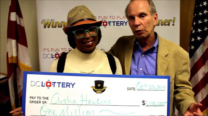 In the Winners Circle with Aisha Hawkins $1 MILLIO...