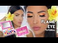 JEFFREE STAR COSMETICS JAWBREAKER PALETTE TUTORIAL - FLAME EYESHADOW LOOK 🔥