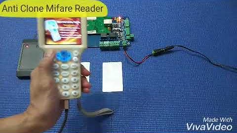 ATTO Anti Clone Wiegand Mifare Reader
