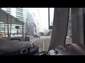 広電9号線1000形前面展望【江波→八丁堀→白島】 の動画、YouTube動画。