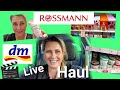 Live 📽 Rossmann 🎬und dm Haul | KIK | Herbst | Deko | Drogerie