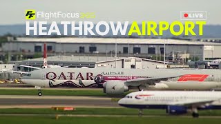 Heathrow Airport Live - Saturday 27th April 2024