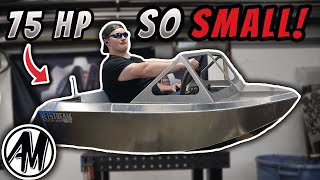 75 HP Micro Jet Boat Build. Aluminum Welding