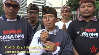 Ucapan Selamat Hari Raya Nyepi Tahun Baru Saka 1945 dari Dirjen Bimas Hindu Kemenag RI