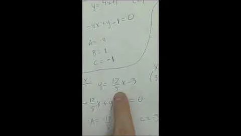 TI 83 program Distance from point to line