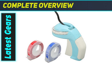 Best 3D Blue Embossing Label Maker: Crisp Labels, Easy Use