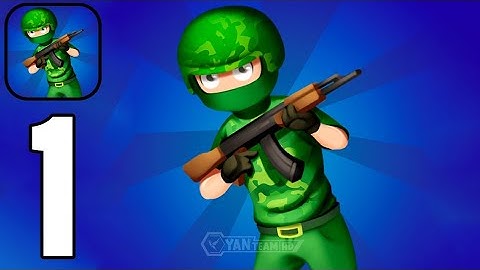 Stickman War 3D Shoot N Merge - Gameplay Walkthrough Part 1 Tutorial Pro (Android,iOS)