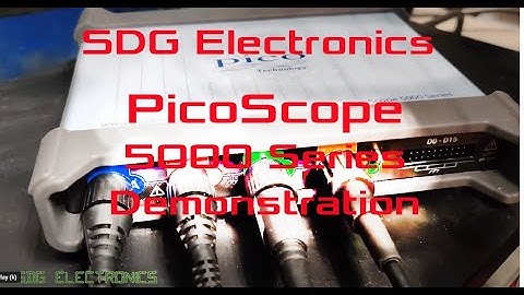 SDG Electronics Demonstrates the PicoScope 5000 Series