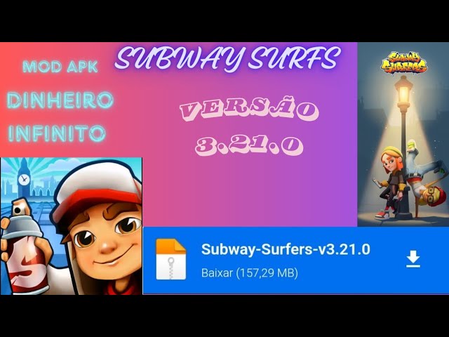 Subway Surfers v3.21.0 Apk Mod [Dinheiro Infinitos] 