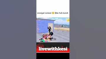 erangal ranked 😲 Dbs 1v2 clutch #shortsfeed #bgmi #pubg #pubgmobile #1v2clutch #livewithkesi #shorts