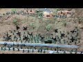 Army mengrey army bunkers assault plastic army men stopmotion