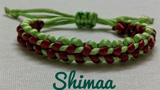 تعالوا نشوف الحظاظه اللي الكل فاكرها صعبه دى(اساور الصداقة) Diy bracelet