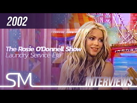 Shakira | 2002 | The Rosie O'Donnell Show Interview