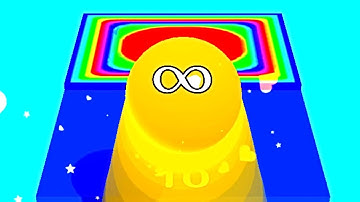 Merge Ball Race - Ball Merge 2048 Game ! All Levels Gameplay (730-734) android,ios