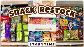 Snack Restock & Storytime