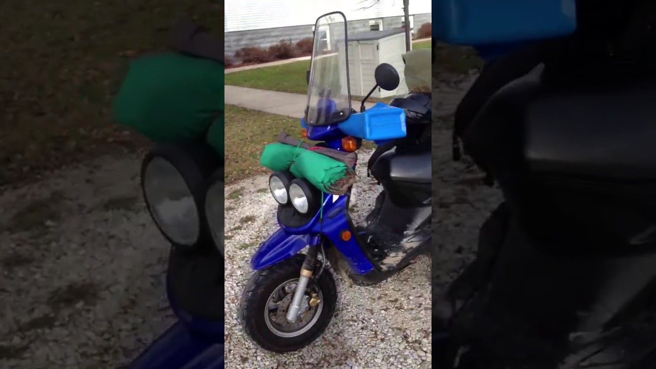 Scooter ride Minnesota to South Carolina winter 2015 YouTube