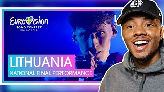 AMERICAN REACTS To Silvester Belt - Luktelk | Lithuania 🇱🇹 | Eurovision 2024