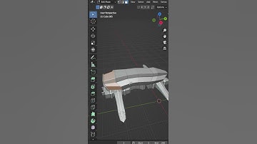 Turn SciFi Hammer To Spaceship In Blender Tutorial Part 3#shorts #blender #blender3d