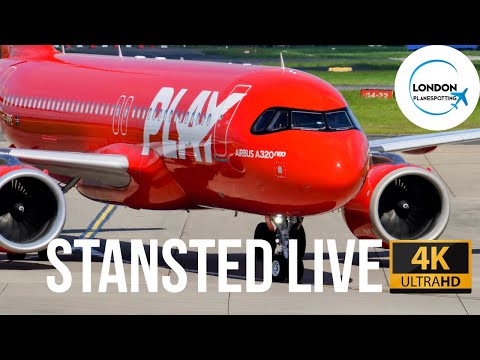 🔴#LIVE Stansted Airport | Friday Special | #LiveStream | Fri 18th July 2025 | Waving Pilots