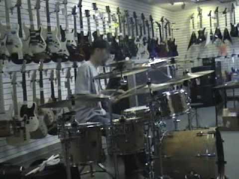 Jeff Jones drum clinic in Piney Hills Music in Rus...