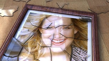 How I Model the Broken Photo Frame In Maya - by PCW
