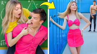 CLOTHES HACKS & DIY PROJECTS! School Supplies Hacks Ideas by Mr Degree