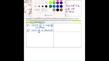 Word problems Day 2 Examples