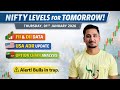 Nifty Levels for 01 Jan 2026 | Thursday Market Outlook | FII–DII Data, Option Chain & USA ADR Impact