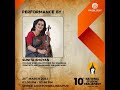 Unleashing the Magic: @SunitaBhuyanViolin Spellbinding Violin Performance at #NSP2023