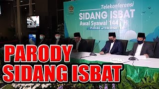 Parodi Sidang Isbat Terbaru Untuk Islam KTP juga ada nih