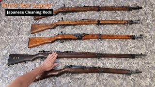The Differences Between the Most Common Japanese Arisaka Rifle Cleaning Rods