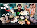 ME COMO LA DIETA DE UN CULTURISTA de +100KG 🍗 (+7.000 KCAL en COMIDA SALUDABLE)