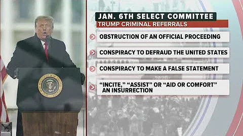 Mike Pence among others respond to Trump charge recommendations from Jan. 6 committee