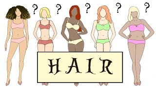 HAIR for the "BODY TYPES" screenshot 4