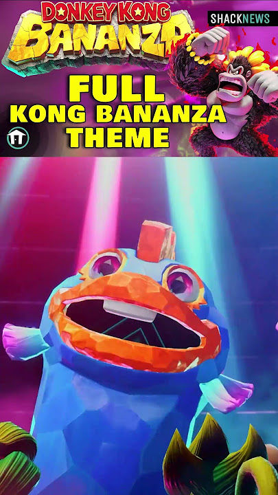 Donkey Kong Bananza - Full Kong Bananza Theme #donkeykongbananza #music #donkeykong