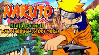 Мульт TAS Naruto Ninja Council Walkthrough as Naruto Uzumaki Story Mode