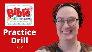 Practice Bible Drill #5 (Sword Drill, Red Cycle, KJV)