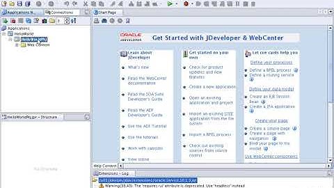 Create OAF Basic Page