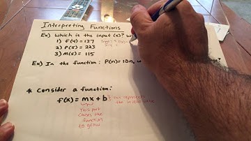 Interpreting Functions Part 1 Algebra 1