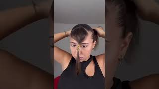 Holiday hairstyle but make it sleek shorts holidayhair holidayhairstyles hairstyling