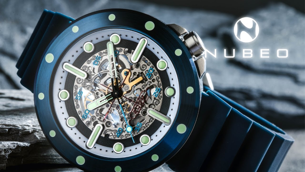 Nubeo Casini Skeleton Automatic // NB-6058-03 video thumbnail